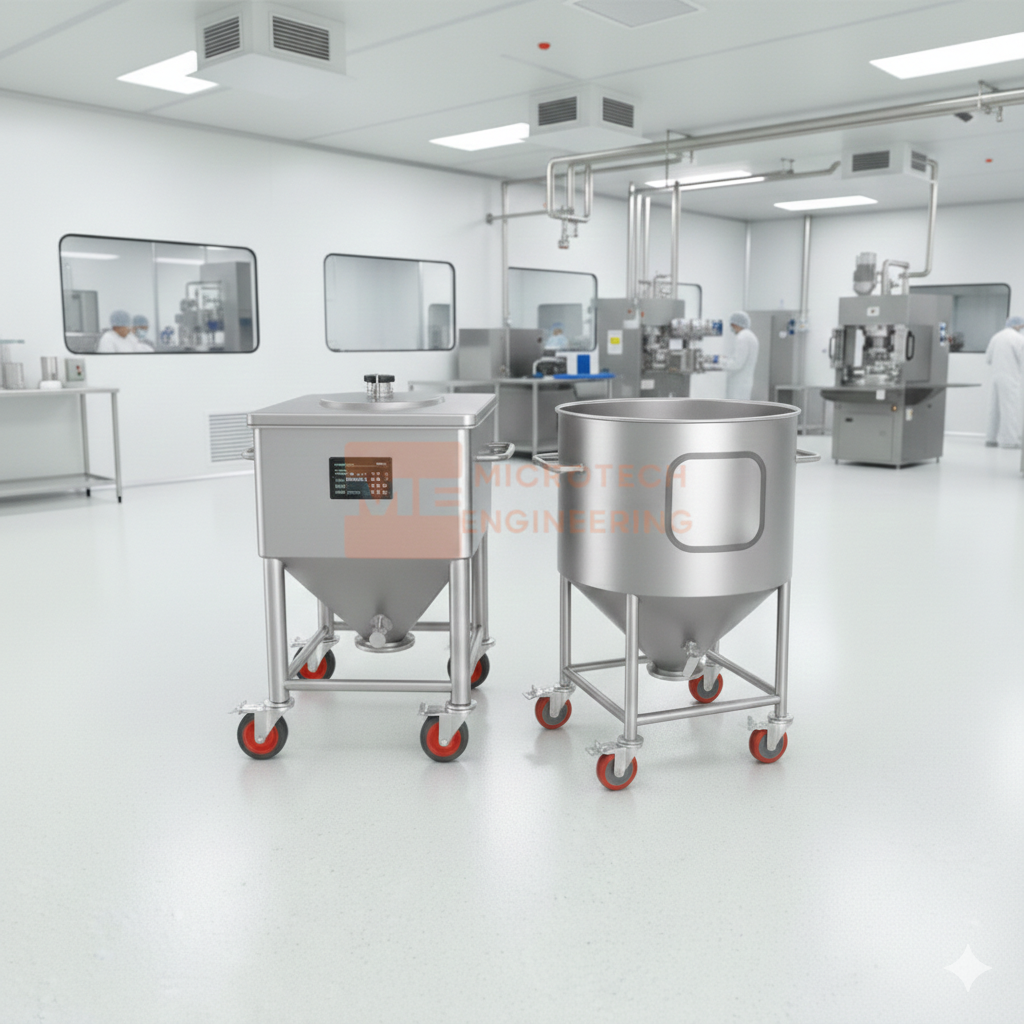 Stainless Steel IPC Bin Container